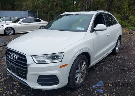2017 Audi Q3 2.0T Premium from USA, damaged, VIN WA1JCCFS2HR007779